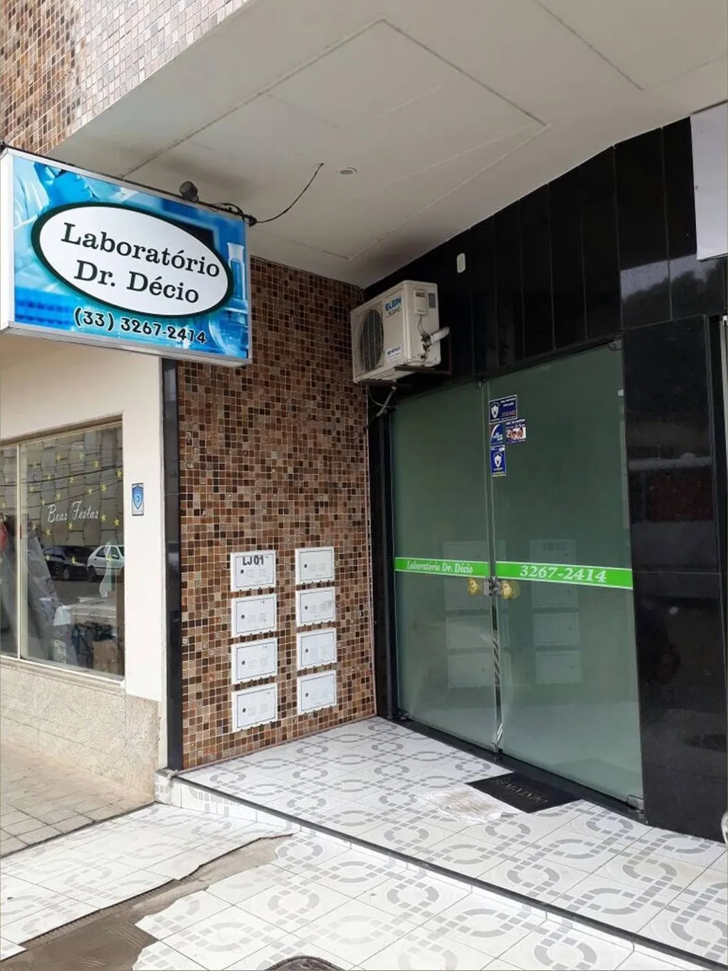 Entrada da unidade de Aimorés